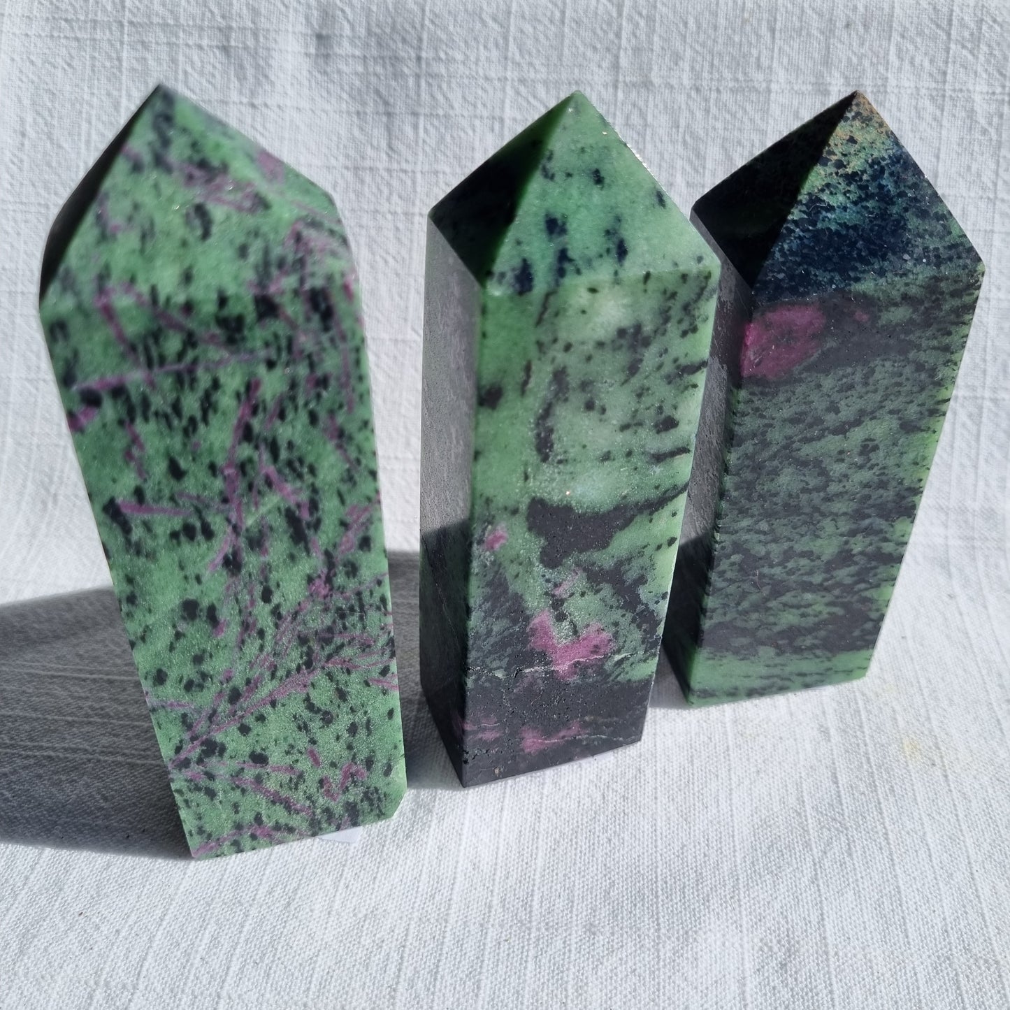 Ruby Zoisite Obelisk - Madagascar