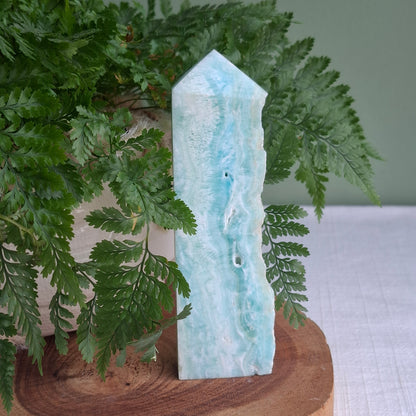 Caribbean Calcite Rough Tower - 199 grams