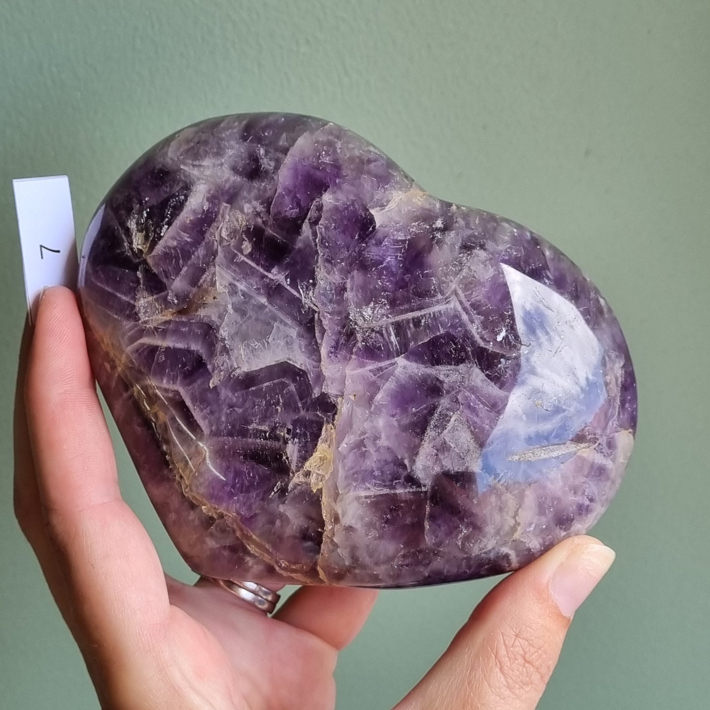 Amethyst Heart - Smaller Sizes