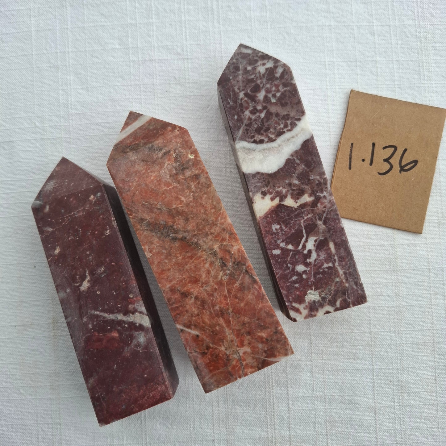 Red Jasper Tower - BULK - China - B+