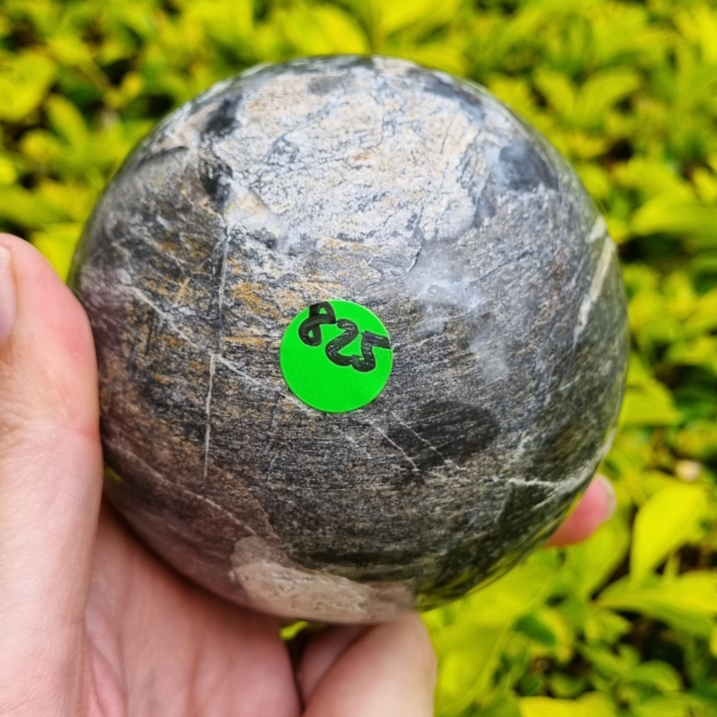 Purple Fluorite in Matrix Sphere - China - 825g - B grade