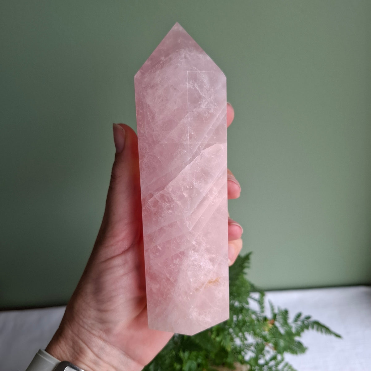 Rose Quartz Tower - 661g