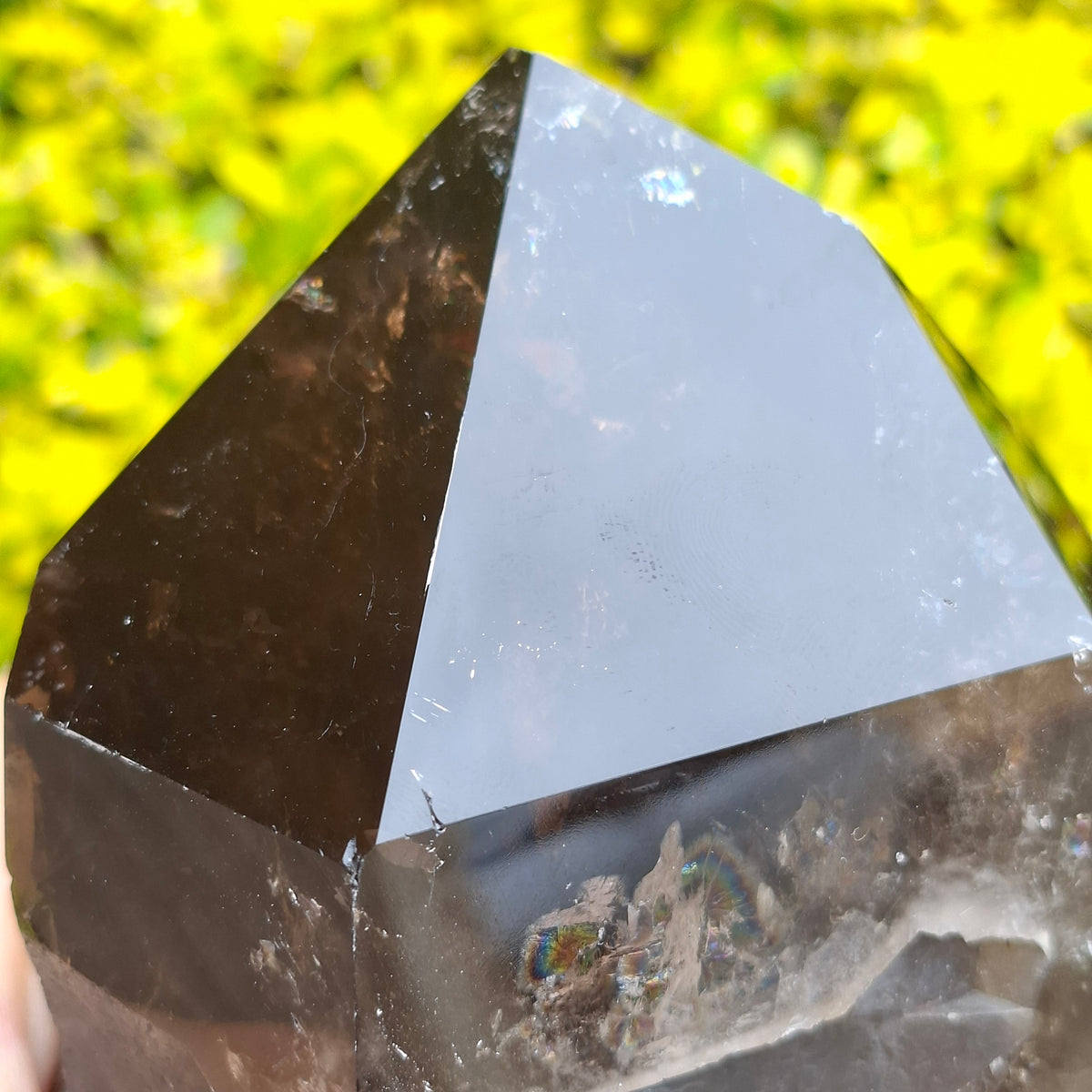 Smokey Quartz Natural & Polished Point - 1.12kgs