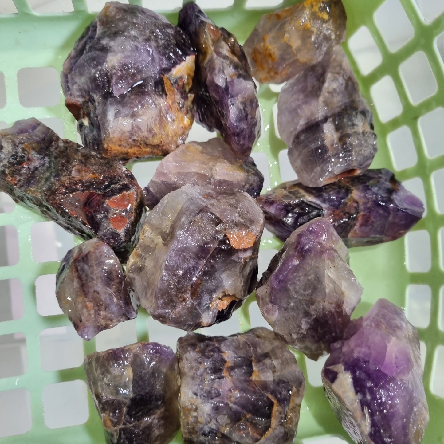 Amethyst Raw 1kg Lot - India