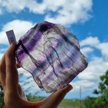 Fluorite Slice - China