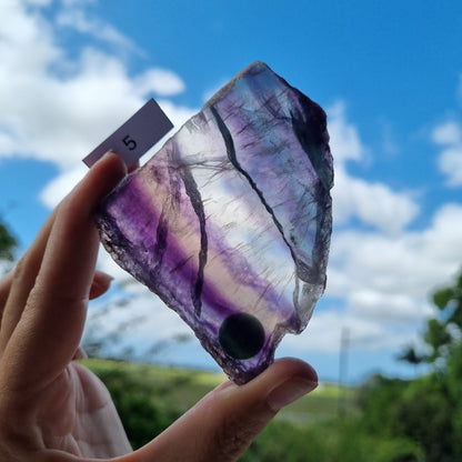 Fluorite Slice - China