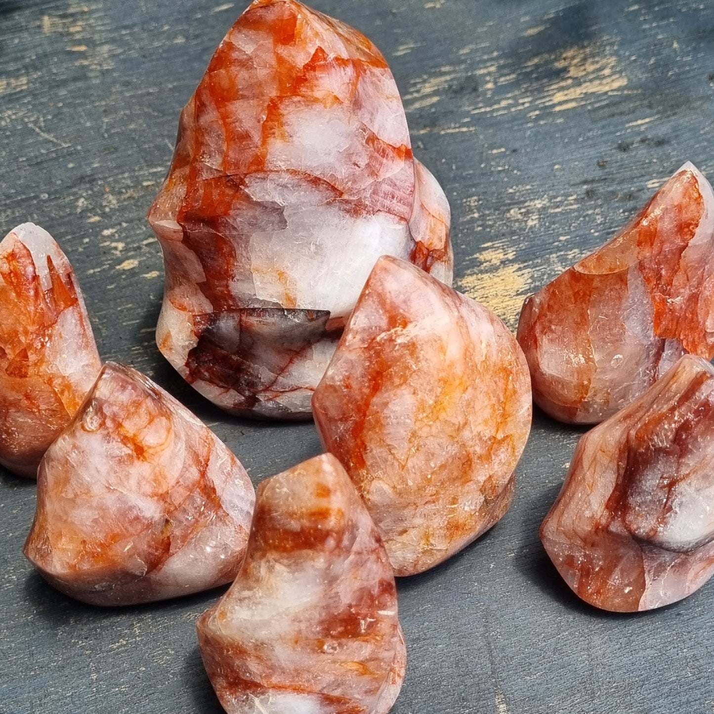 Fire Quartz Flame - Madagascar