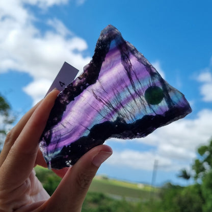 Fluorite Slice - China