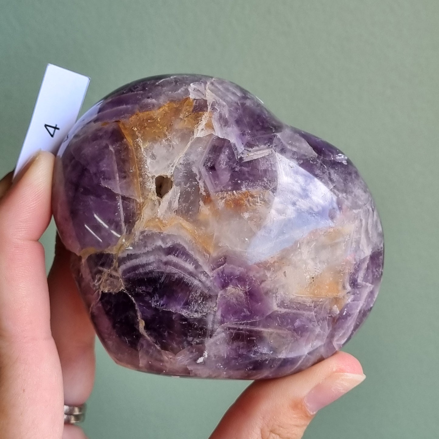 Amethyst Heart - Smaller Sizes