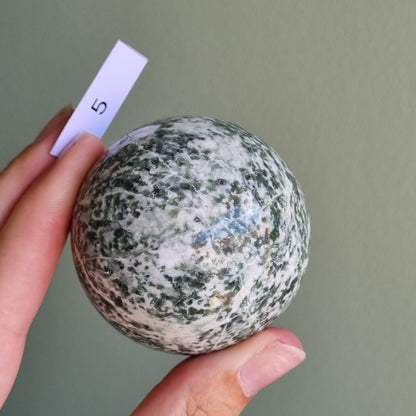 Tree Agate Sphere