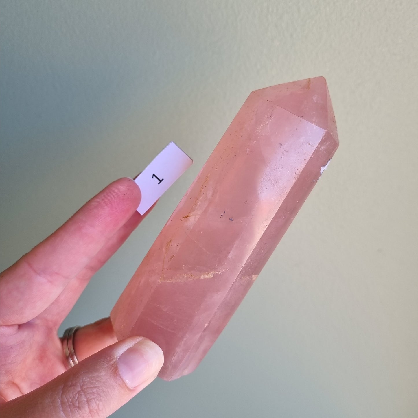 Rose Quartz Tower - Madagascar - Smaller Sizes
