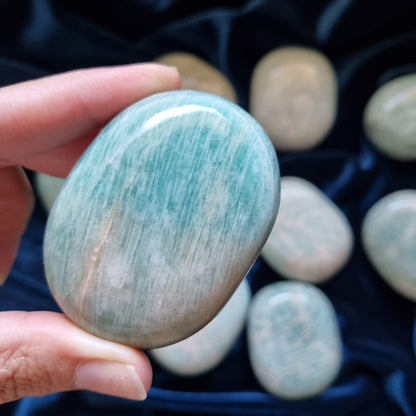 Amazonite Palmstones