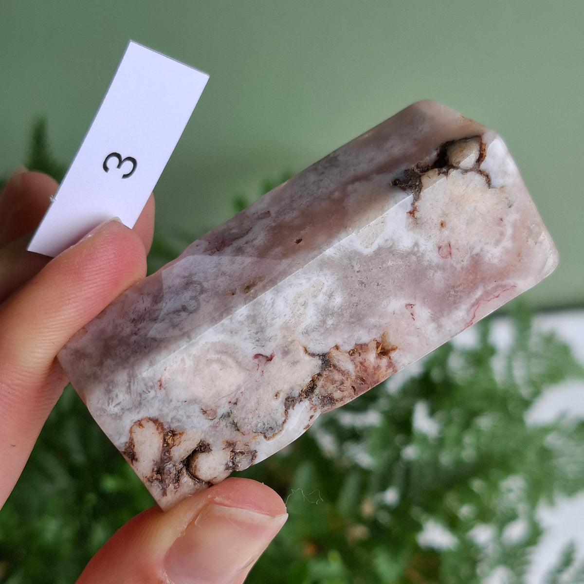 Flower Agate Freeforms