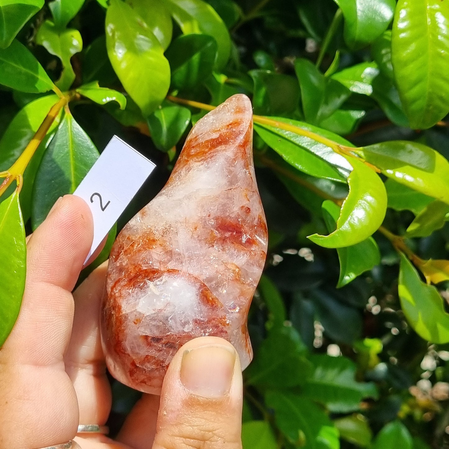 Fire Quartz Flame - Madagascar