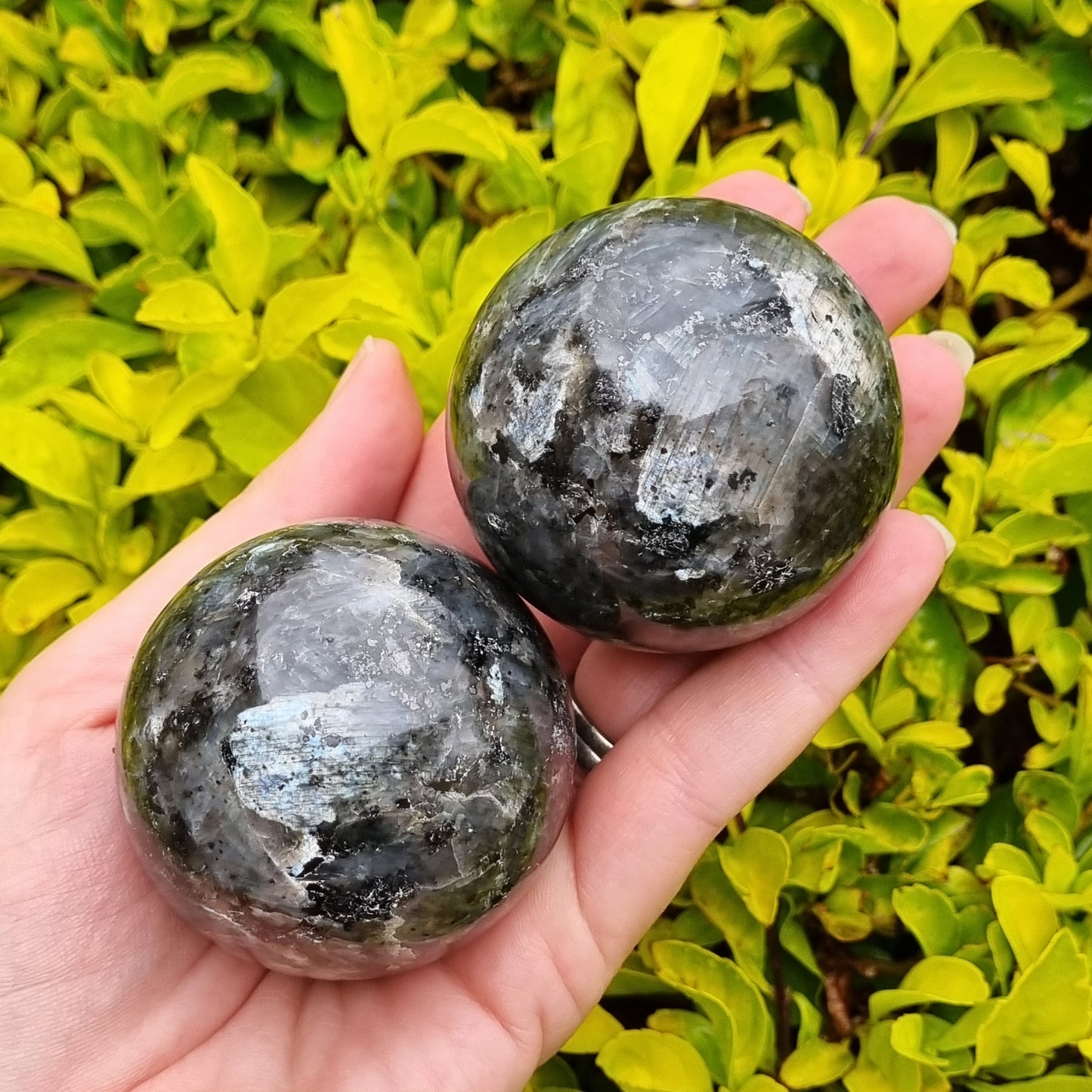 Larvikite Sphere - 45-50mm