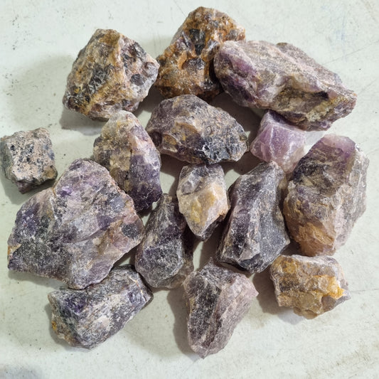 Amethyst Raw 1kg Lot - India