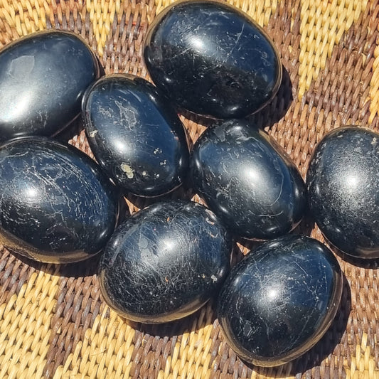 Dravite Tourmaline Palmstone - Australia