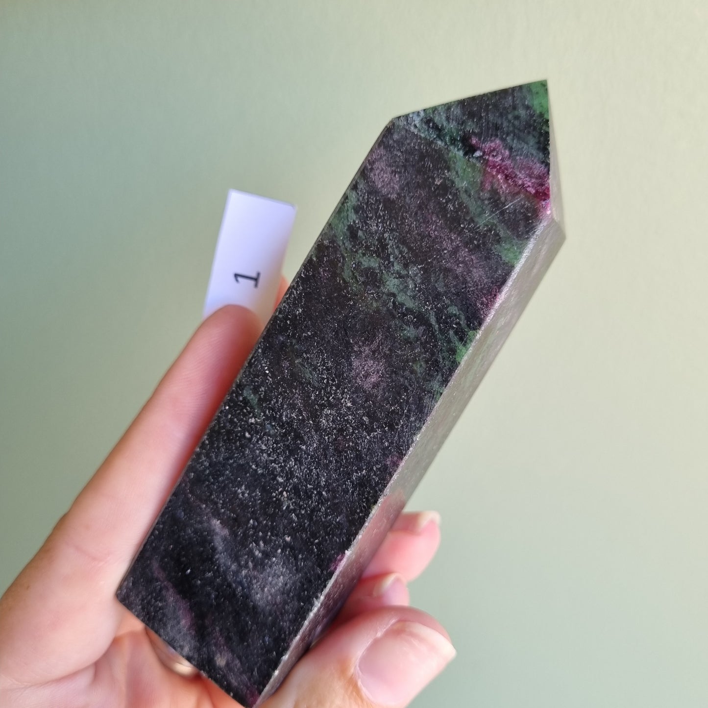 Ruby Zoisite Obelisk - Madagascar