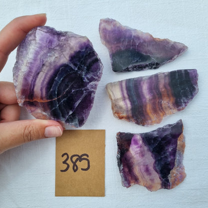 Fluorite Slices - BULK - China - Under 1kg