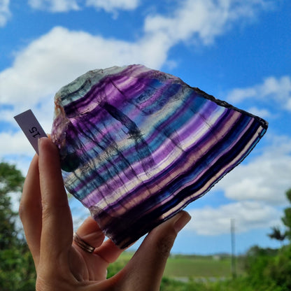 Fluorite Slice - China