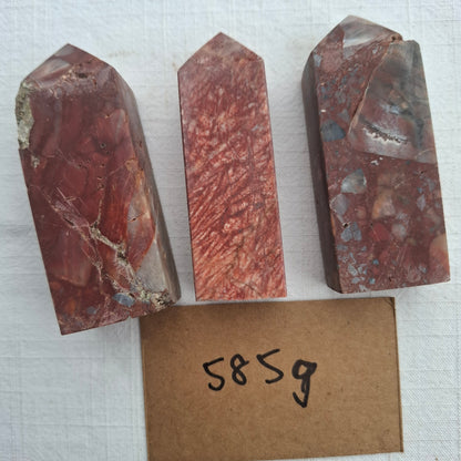 Red Jasper Tower - BULK - China - B+