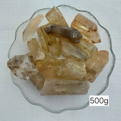 Citrine Points - BULK - Rough - Brazil