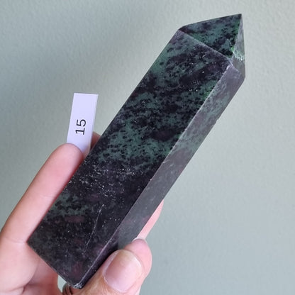 Ruby Zoisite Obelisk - Madagascar