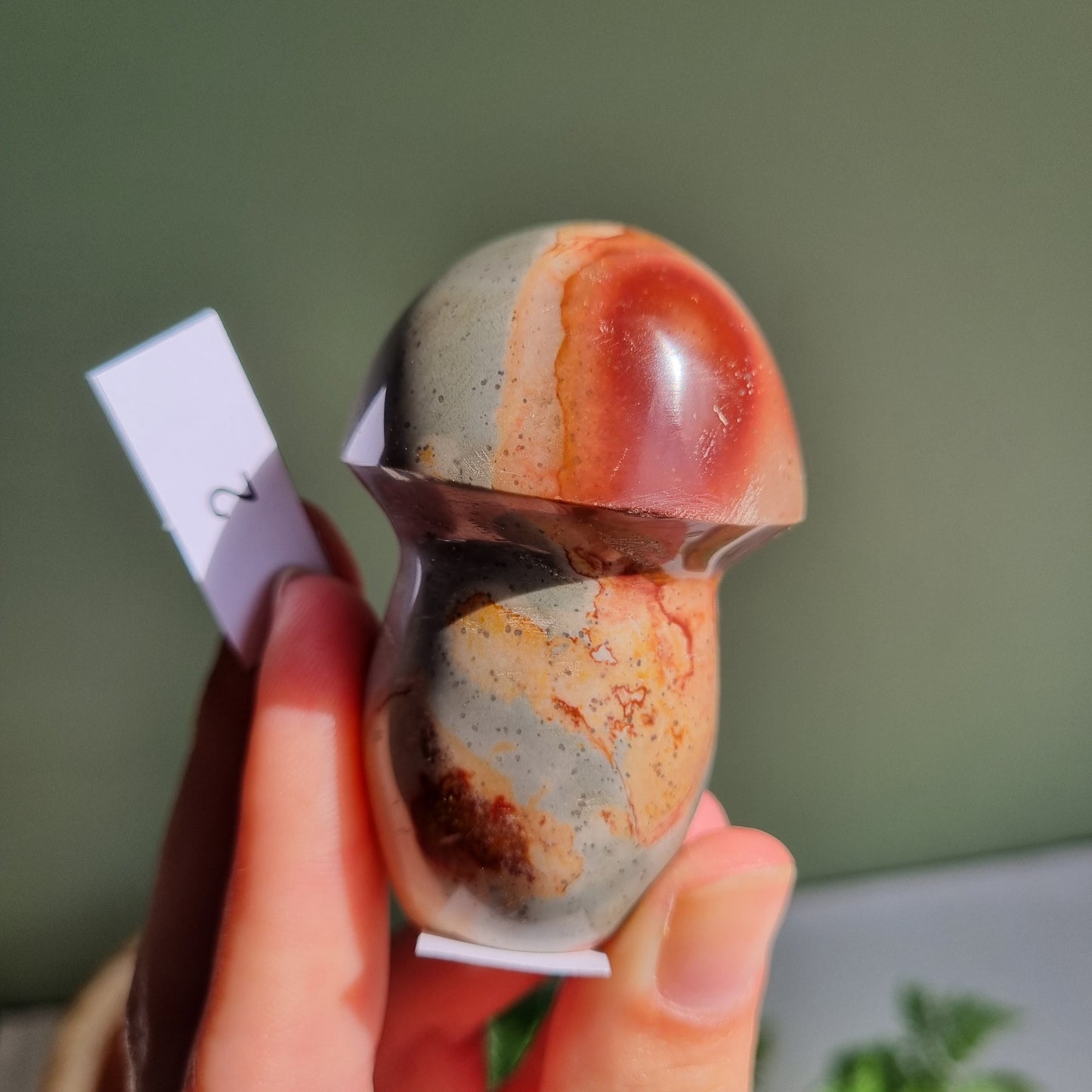Polychrome Jasper Mushroom - Madagascar
