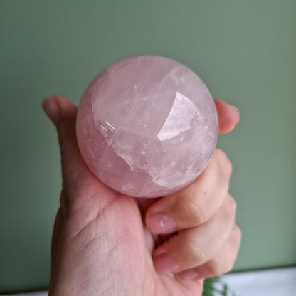 Rose Quartz Sphere - Brazil 285 grams