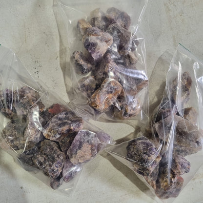 Amethyst Raw 1kg Lot - India