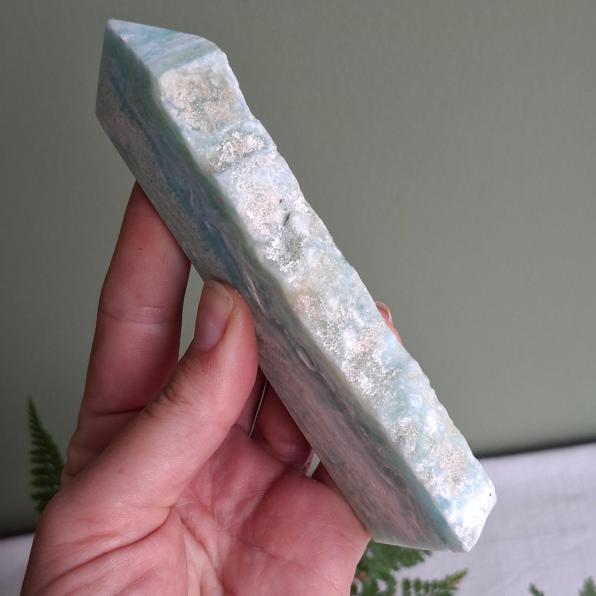 Caribbean Calcite Rough Tower - 199 grams