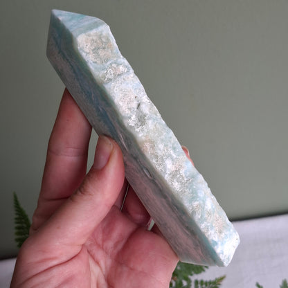 Caribbean Calcite Rough Tower - 199 grams