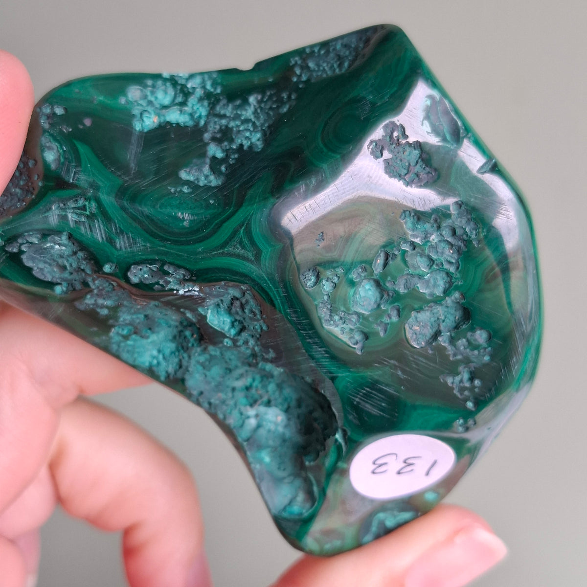 Malachite Polished - 133 grams