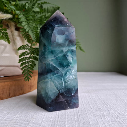 Fluorite Tower - 708 grams