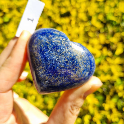Lapis Lazuli Heart