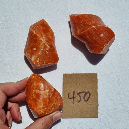 Red Gypsum Flames - BULK