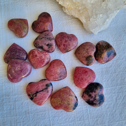Rhodonite Mini Heart