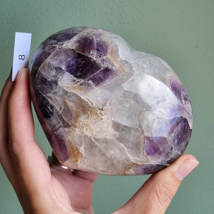 Amethyst Heart - Smaller Sizes