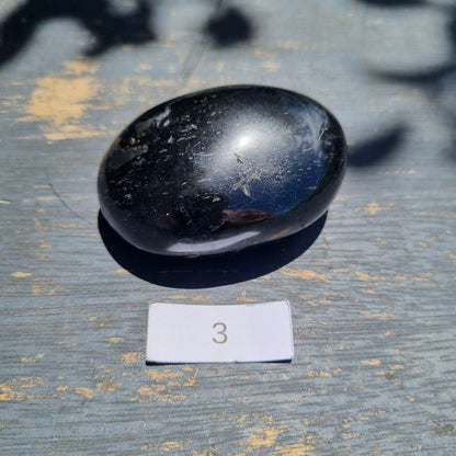 Dravite Tourmaline Palmstone - Australia