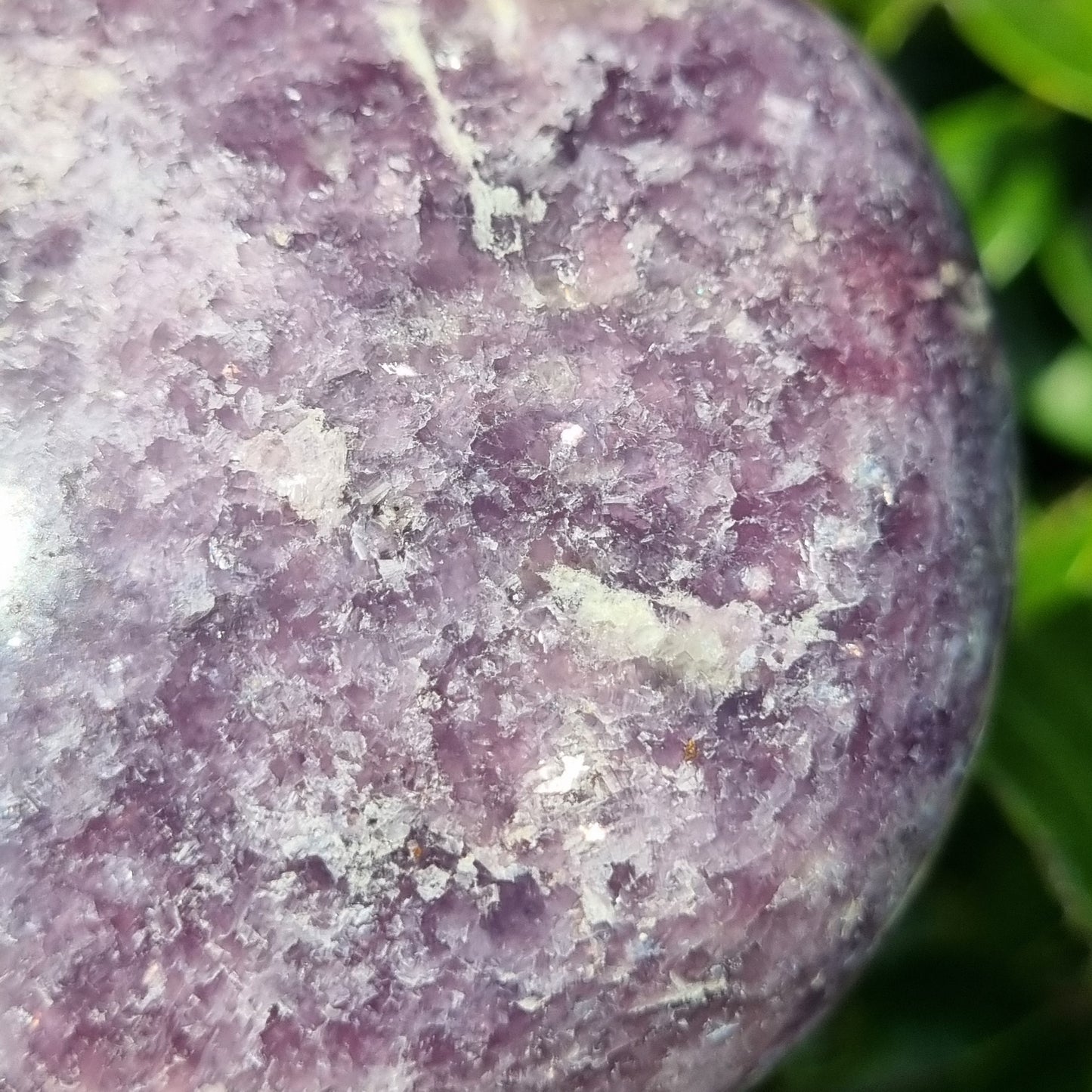 Lepidolite Heart - Madagascar - 477g