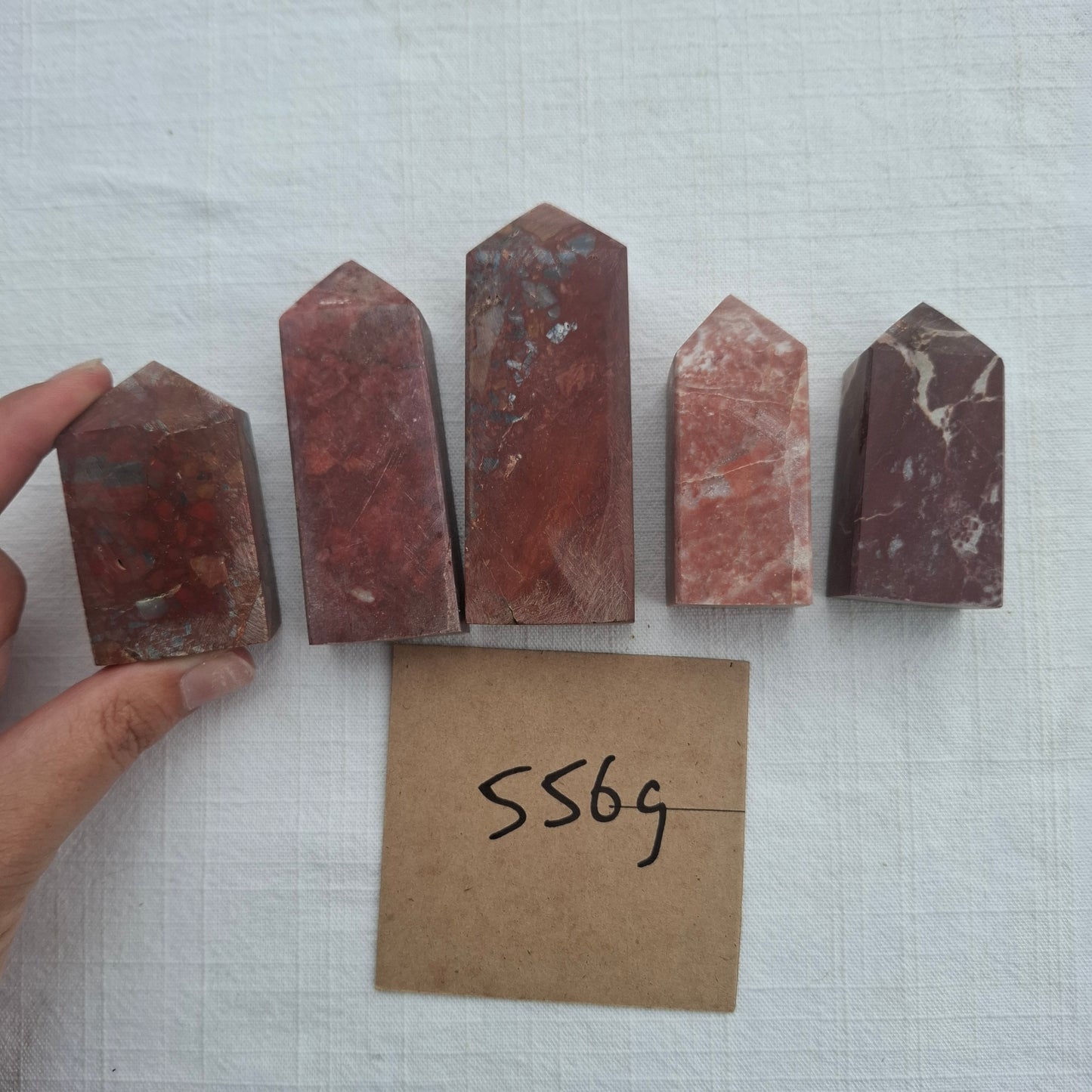 Red Jasper Tower - BULK - China - B+
