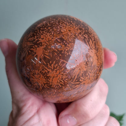Starburst Jasper Sphere - 355 grams