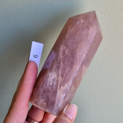 Rose Quartz Tower - Madagascar - Smaller Sizes