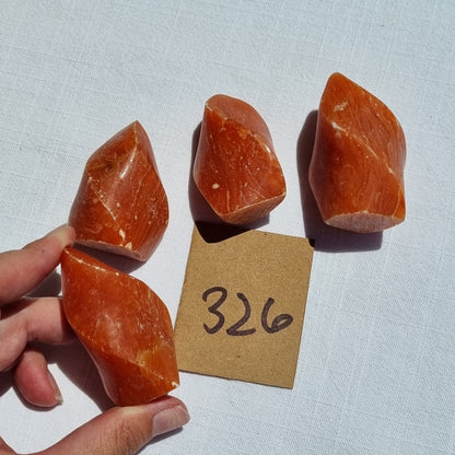 Red Gypsum Flames - BULK