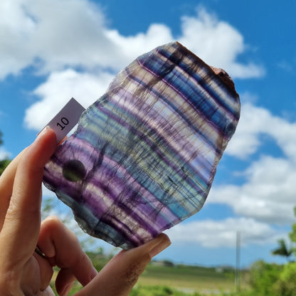 Fluorite Slice - China