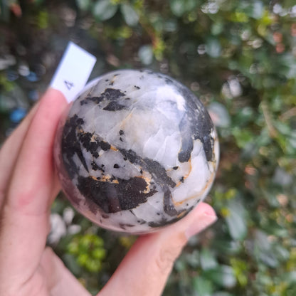 Tourmaline in Quartz Sphere - Madagascar