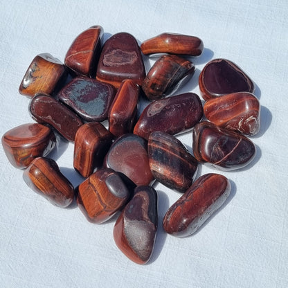 Red Tigers Eye Tumble