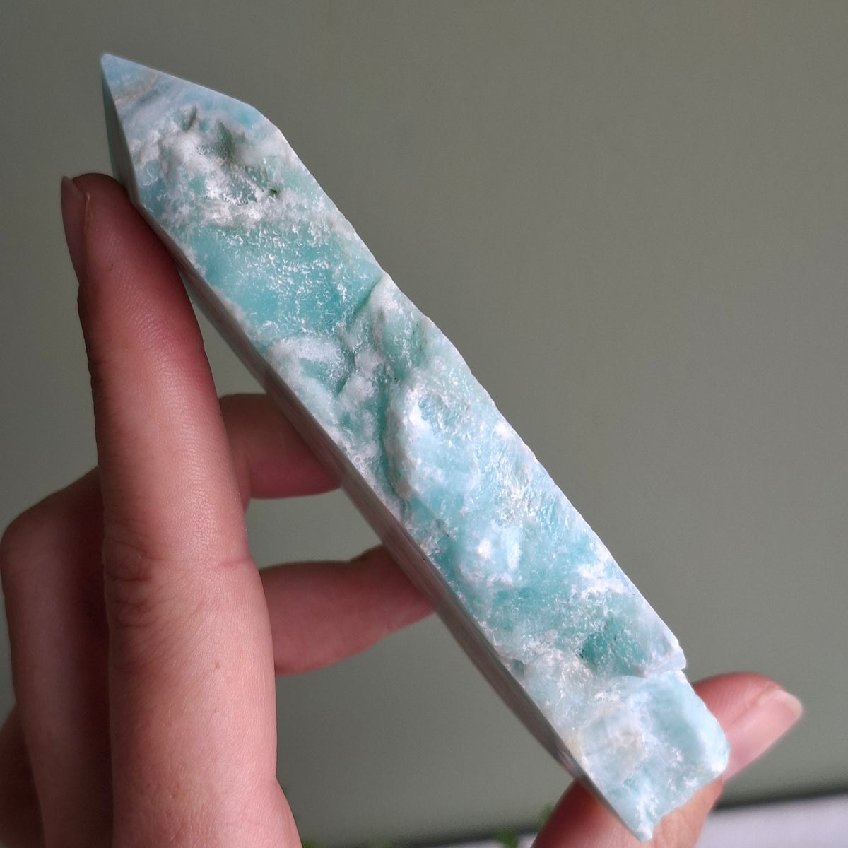 Caribbean Calcite Rough Tower - 213 grams