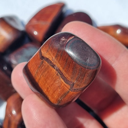 Red Tigers Eye Tumble