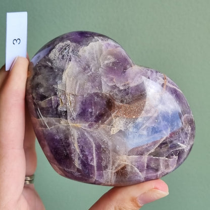 Amethyst Heart - Smaller Sizes